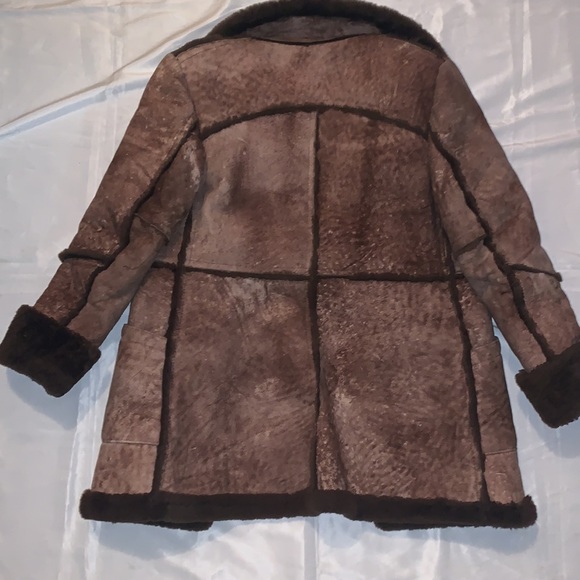 (HP)Sheepskin shearling 1970s VINTAGE - Picture 9 of 12